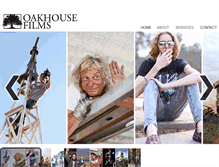 Tablet Screenshot of oakhousefilms.com